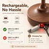 Dawnwake Table Lamp Cordless Lamp,Rechargeble Battery Operated Lamp