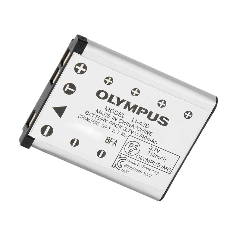 OM SYSTEM OLYMPUS LI-42B Rechargeable Battery (Silver)