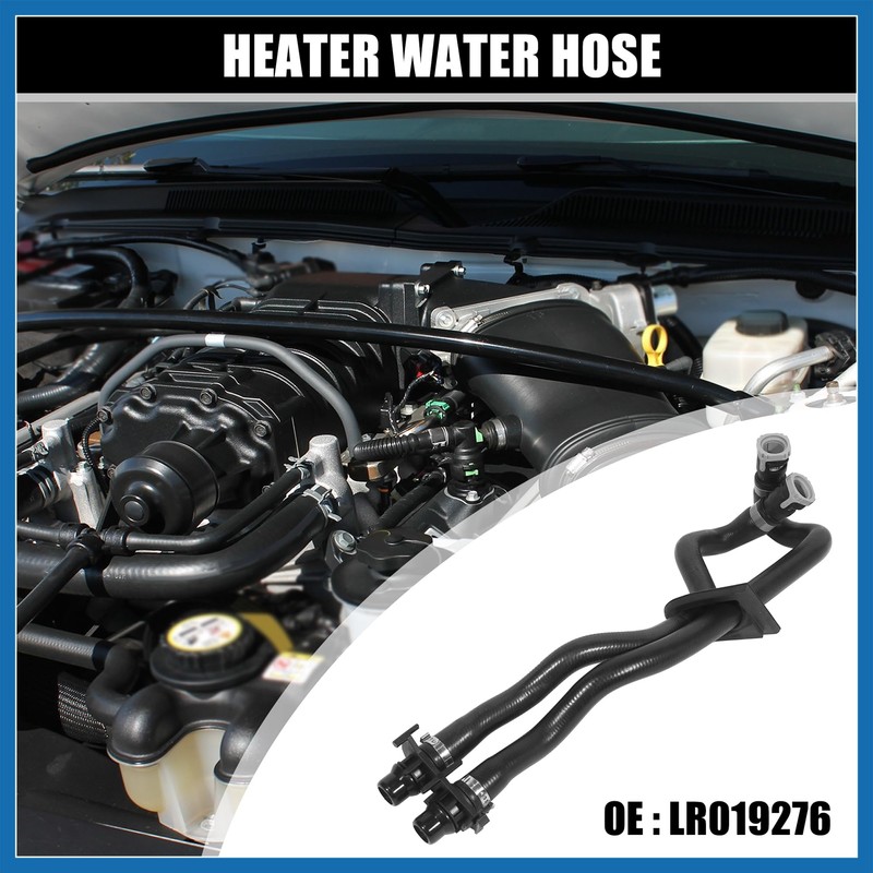 A ABSOPRO Heater Water Hose LR019276 Rubber Replacement for Land