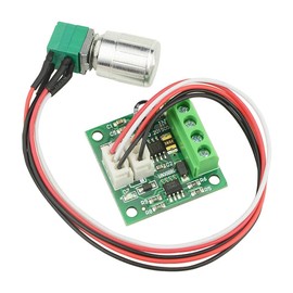 BGTXINGI 2Pcs DC Motor Speed Controller 1.8V 3V 5V 6V 12V 2A 1803BKW Adjustable Driver Switch Light Temperature Controller Regulation Current limiting Ultra small LED dimmer with Speed Control Knob