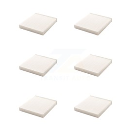 PUR Cabin Air Filter (6 Pack) Replacement For Honda Fit Subaru BRZ Scion FR-S Toyota 86 GR86 Hino 195 K54-100592