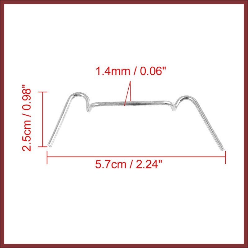HEROFFIX Universal Replacement Motorcycle Fastener Spring Clip for Square Headlight