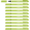 Nylon Tip Writing Pen - STABILO pointMax Box of 10 Light Green