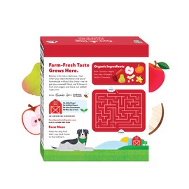 Once Upon a Farm Organic Soft Baked Kids' Bars, Apple & Oat | 8 boxes