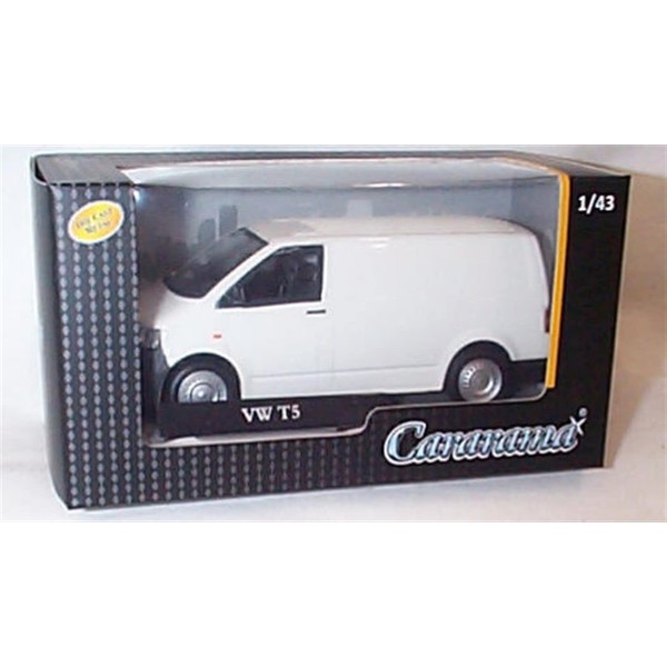 Cararama Volkswagen T5 Van in White vehicle 1:43 scale diecast