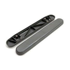 Karman Healthcare Full Length Plastic Universal Armpad, Gray, 1 Pound