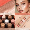3PCS Contour Highlighter Blush Stick Set – Waterproof Long-Lasting Cream