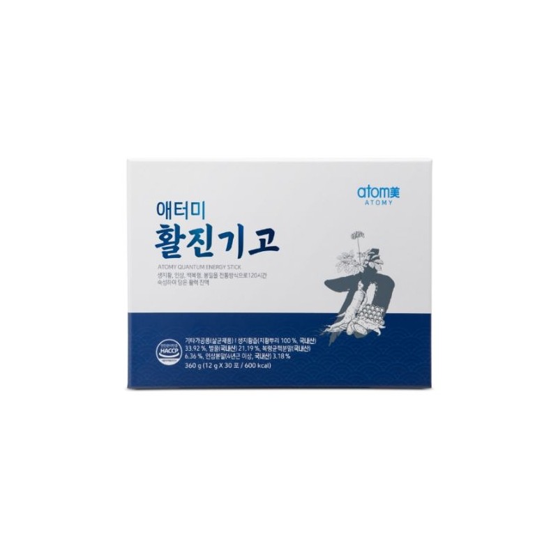 Atomy [Atomy] Hwaljingigo (12g, 30 packets) / [애터미] 활진기고 (12g,