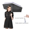 Sykerout Gradient Umbrella, Mini Umbrella, Pocket Umbrella, Compact Umbrella, Mini