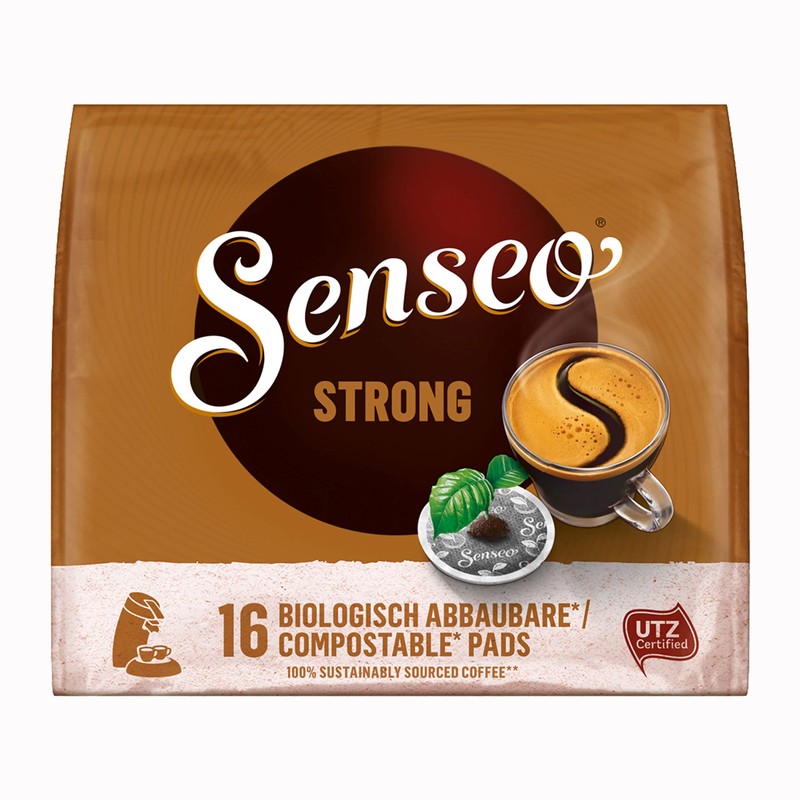 Senseo Strong / Dark Roast, Pack of 5, 5 x