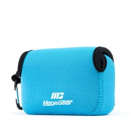 MegaGear MG1247 Canon PowerShot SX740 HS, SX730 HS, SX720 HS, SX710 HS, G16, G15 Ultra Light Neoprene Camera Case - Blue