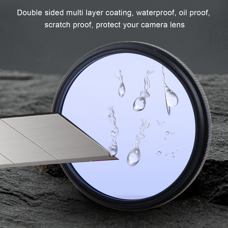 Lightdow Clear Natural Night Filter Light Pollution Reduction Camera Lens