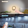 ILYXY LED Puck Lights with Remote, 3 Pack Under Cabinet