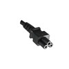 Power cable 1.80 m UL/ARG 37/YC Argentina 3 Pin IEC