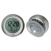 Ken Tech Atomic Waterproof Bathroom Digital Alarm Clock w/ Suction Cup New
