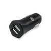 Conceptronic Carden 2-Port 12W USB Car Charger - Black