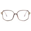 Teumire Oversized Square Blue Light Blocking Glasses for Women Men
