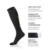 CAMBIVO Compression Socks for Men and Women, FR-Black