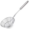 TEMCHY Spider Strainer Skimmer Ladle, 5.5 Inch Stainless Steel Solid