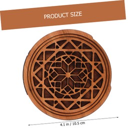 SUPVOX Guitar Sound Hole Cover Guitar Humidifiers Soundhole Musical Guitar Feedback Buster Guitar Feedback Muter Guitar Feedback Reducer Screeching Halt Guitar Anti-howling Wood Plug-in
