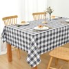 DWCN Checkered Rectangle Tablecloth - Waterproof,Spillproof Anti-Shrink Soft and Wipable