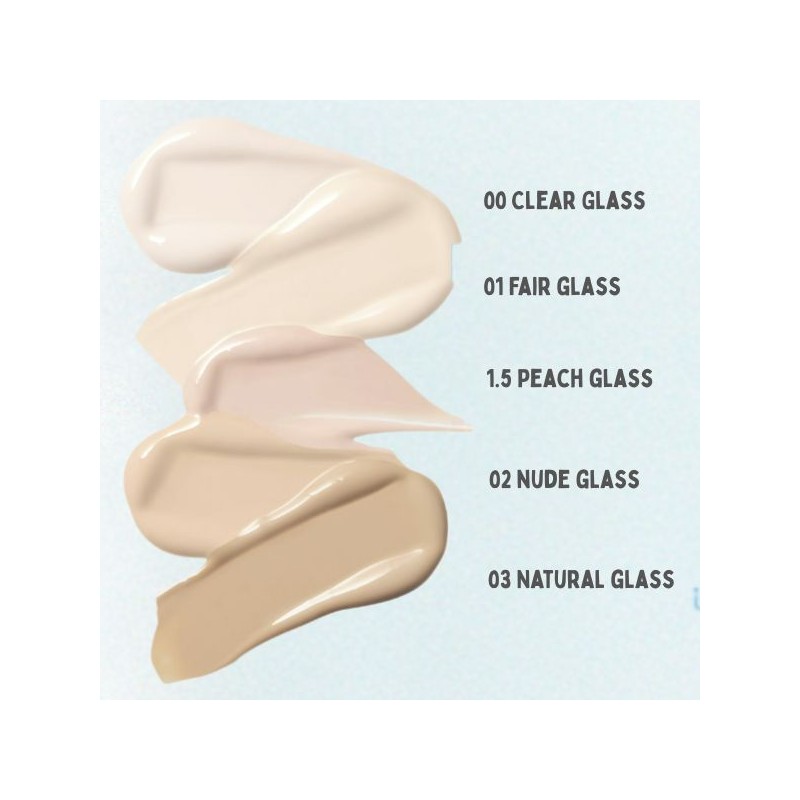 FWEE Cushion Glass SPF 50+ PA+++ 15g, Type:#01.5 Peach Class