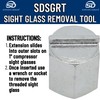 Supplying Demand SGRT HVAC Sight Glass Tool - 1" Diameter