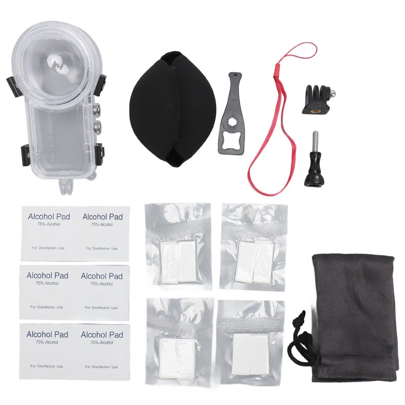 Action Camera Dive Case 164ft Underwater Depth Protective Scratch Proof