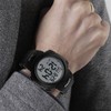 Men Digital Watch Stopwatch Alarm Luminous Watch