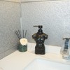Ceramic Boy Soap Dispenser,Lotion and soap Dispenser Set Refillable Liquid