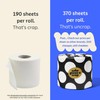 Who Gives A Crap 100% Bamboo Toilet Paper, 48 Rolls,