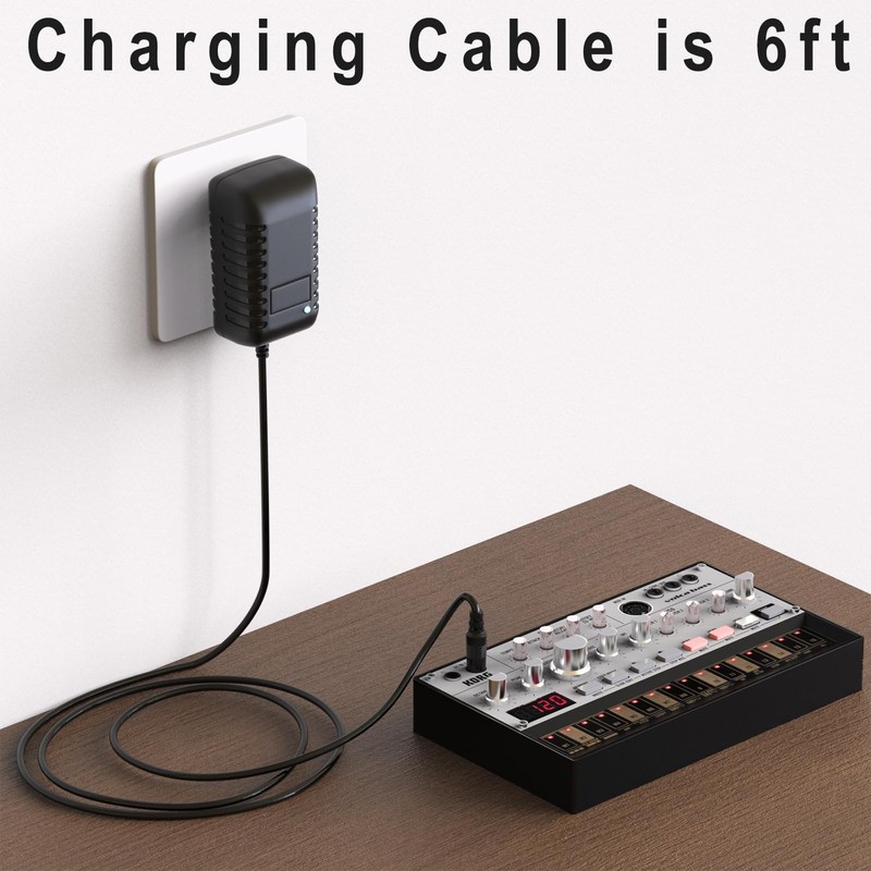 9V 2A DC Power Adapter Compatible with Korg KA-350 KA-350,