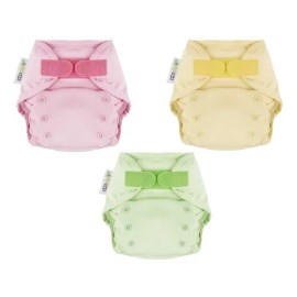 Cubierta Impermeable Para Pañal De Tela Ecopipo 3 Pack Lisa                                                                                           