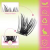 WiWiLINK Lash Clusters Wispy DIY Lash Extension 8-16mm Eyelash Clusters