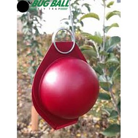 Bug Ball (40 Pack) Apple Maggot Trap Deluxe Kit - with NO Pesticides, Made in USA