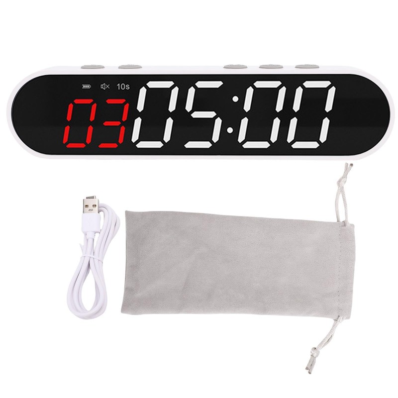 Generic Portable Gym Timer, Workout Interval Timer with MIIT, HIIT,