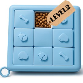 YEPPUPPY Blue Squre Dog Puzzle
