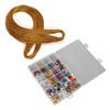 278Pcs Braid Accessories Dirty Braid Hair Ring Wig Beaded Resin