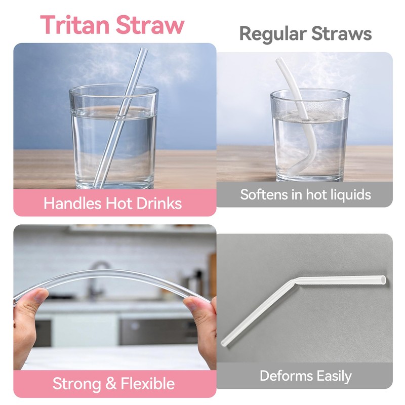 Replacement Straws for Simple Modern Summit 14 oz Water Bottle
