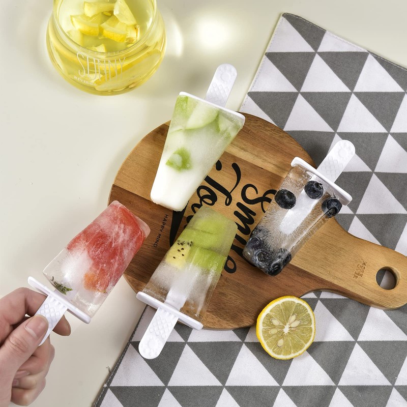 Popsicle Mold，Popsicle Maker Popsicle Molds 6 Pieces Silicone Ice Pop