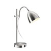 Aspen Creative 40240-09-1, Table Lamp Satin Nickel Finish, Size: 11-7/8"