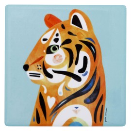 Maxwell & Williams Tiger Pet Cromer DU0229 Coaster Ceramic Cork