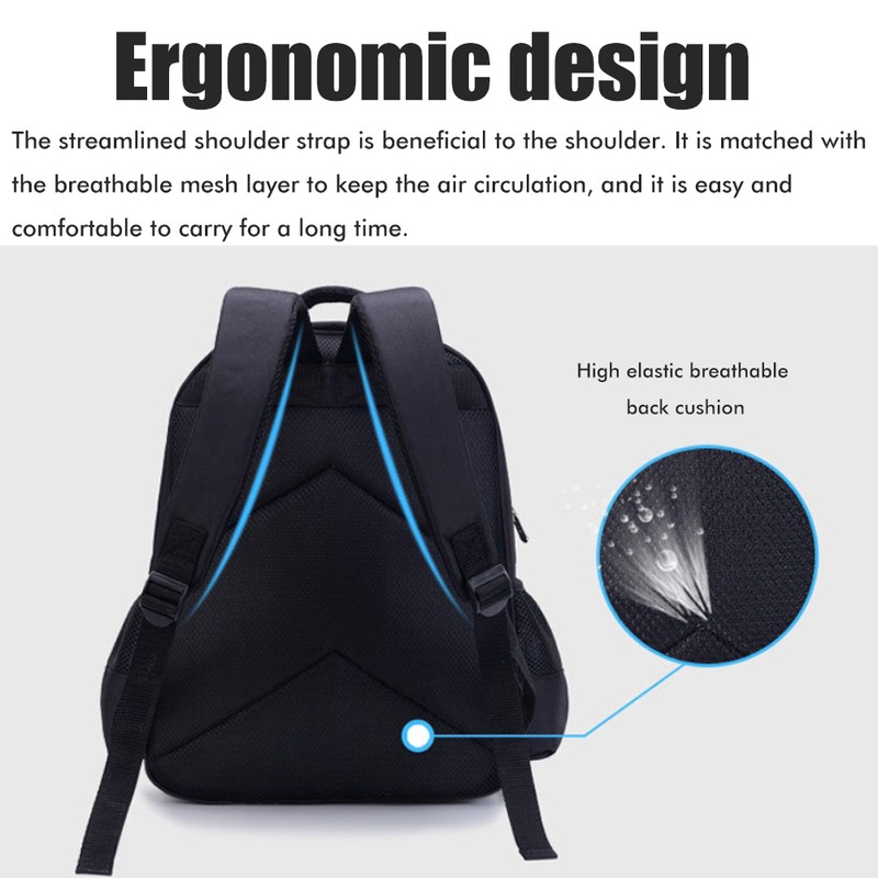 Anime Game Backpack Cartoon Printing Backpack Bookbag for Kids School