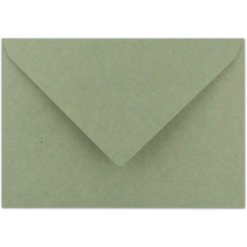 NEUSER PAPIER 15x Vintage envelopes DIN C5 kraft paper 120