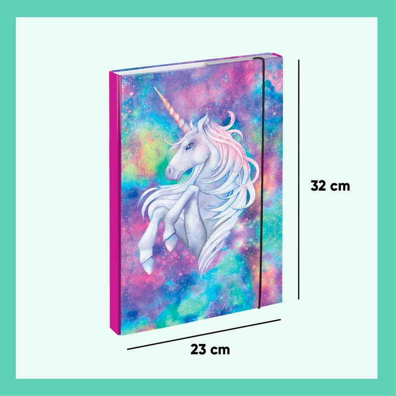 Baagl Notebook Box for School Bag A4 - Collection Folder