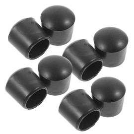 KOMBIUDA Pack of 8 football ball parts for a fitting replacement parts for football safety end caps, football table handles, football table end caps, football bar caps, football end caps