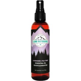Lumi Outdoors Natural Shoe Deodorizer Spray & Odor Eliminator - Lavender Tea Tree Essential Oil Odor Eater
