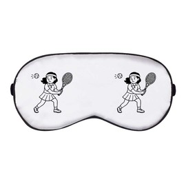 'Tennis Girl' Sleep/Travel Eye Mask (EY00030087)