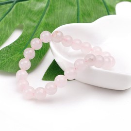 Cuentas redondas de piedra natural de lavanda de 6 mm para hacer joyas, hechas a mano, aproximadamente 62 unidades