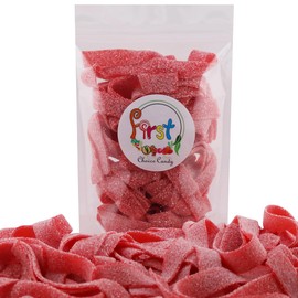 FirstChoiceCandy Sour Strip Belts (Cintaroos) (1.5 Pound (Pack of 1), Strawberry)